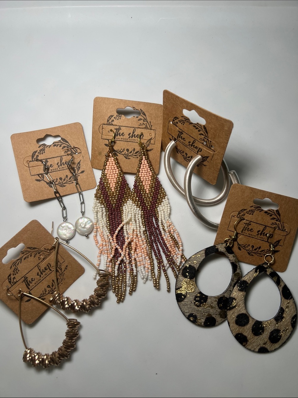 Bundle of 5 Earrings Assorted